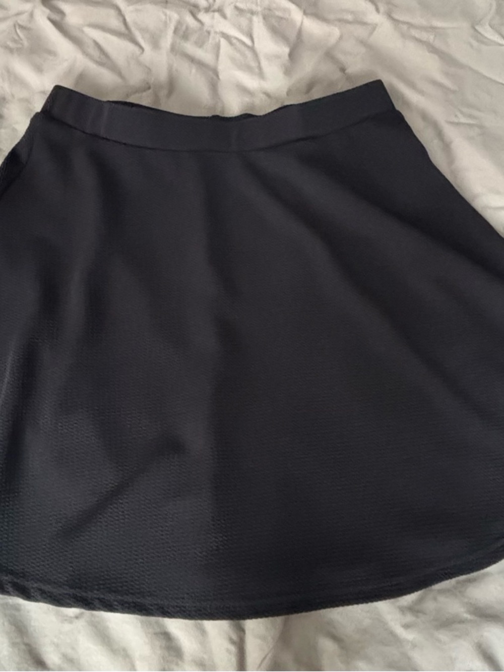 Women's Black A-Line Skirt - Classic Everyday Style